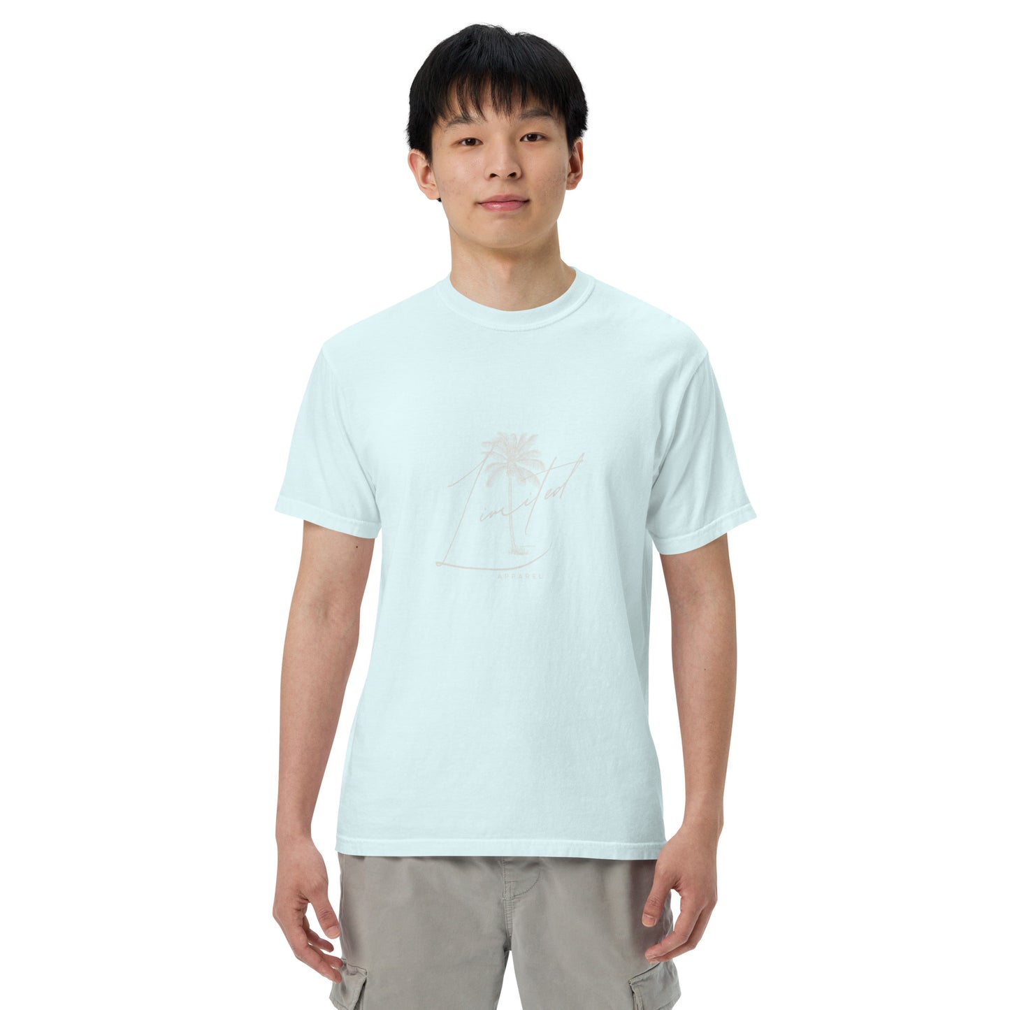 Limited Unisex garment-dyed heavyweight t-shirt