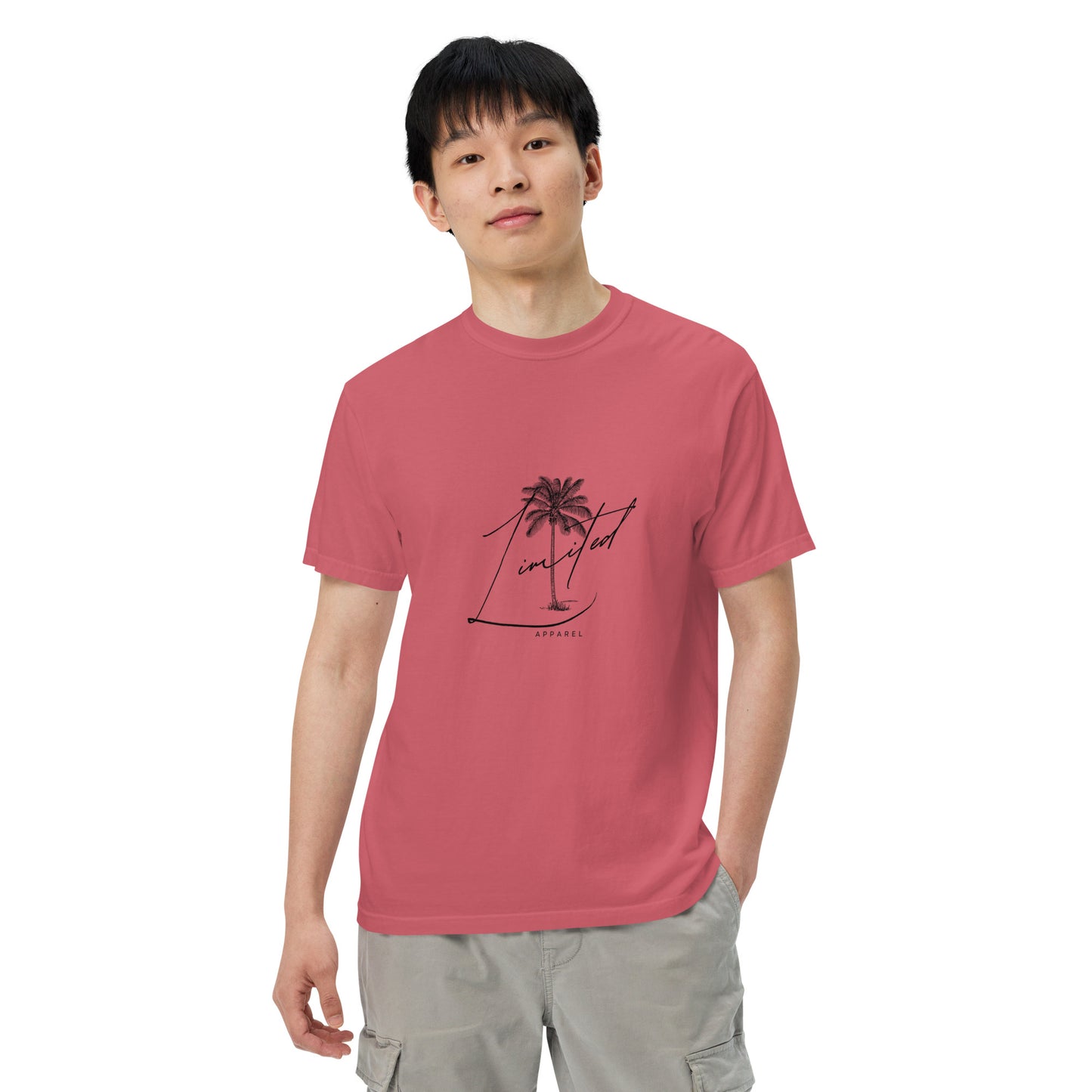 Limited Unisex garment-dyed heavyweight t-shirt